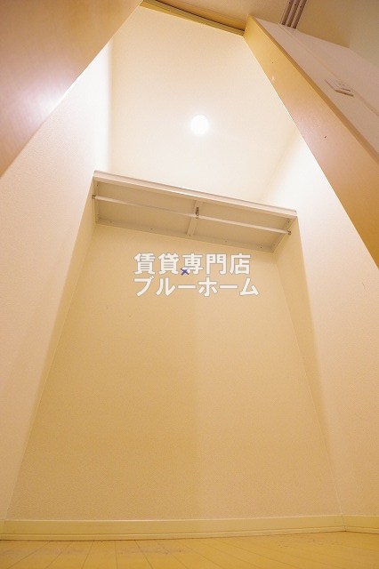 収納　大容量のウォークインクローゼットです！