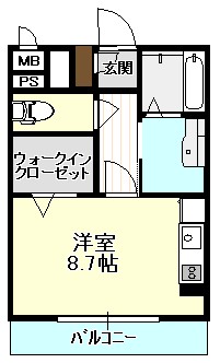 エーデルハウスの間取り写真