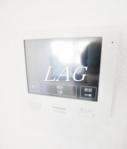 セキュリティ　モニター付きインターホンです。