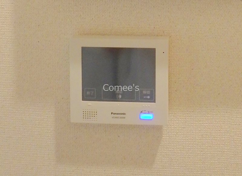 セキュリティ　モニター付きインターホン