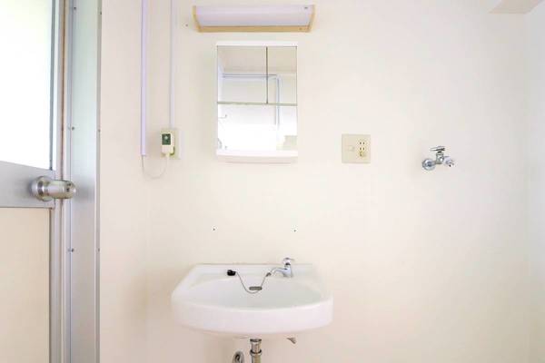 洗面設備　ビレッジハウスの同一物件・同一タイプの間取りの写真です