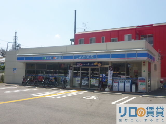 コンビニ　ローソン加美北1丁目店（コンビニ）まで189m