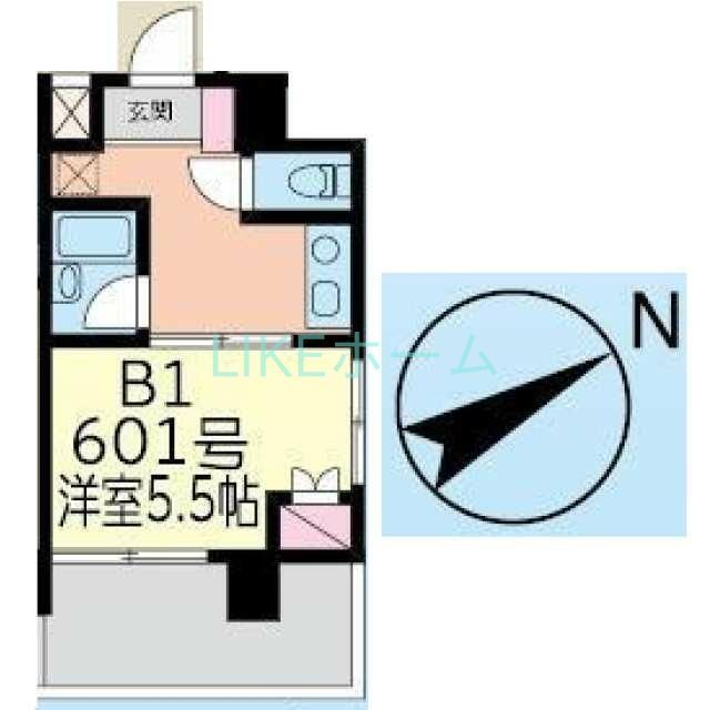 アーネット西船橋の間取り写真