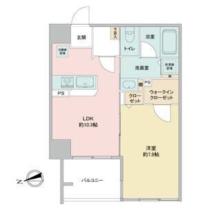 さくらHillsリバーサイドWESTの間取り写真