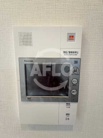 セキュリティ　スプランディッド本町グラン　モニター付きインターホン