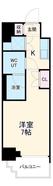 スパシエグランス横浜反町の間取り写真