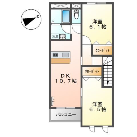 エクセレントヒルズの間取り写真