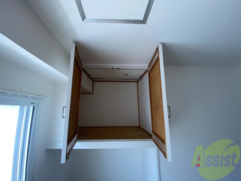 収納　収納もバッチリあるのでお部屋が片付きますよ！