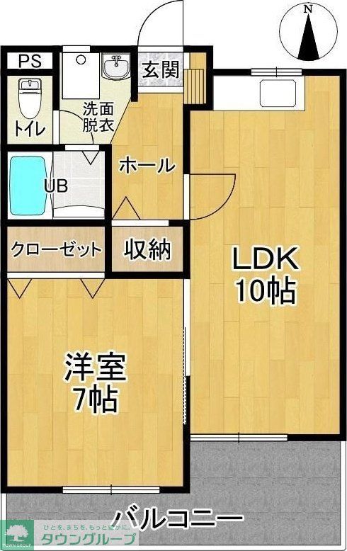 エスポワール・ヒルズの間取り写真