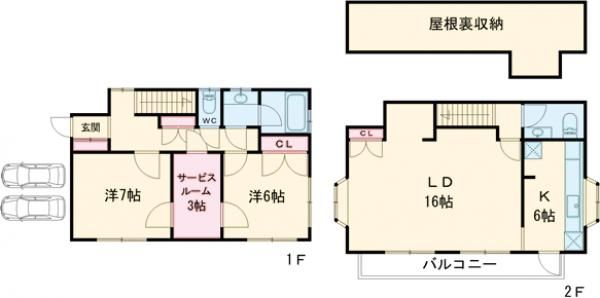 吉祥寺東町戸建ての間取り写真