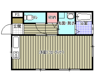 グリーン清水の間取り写真