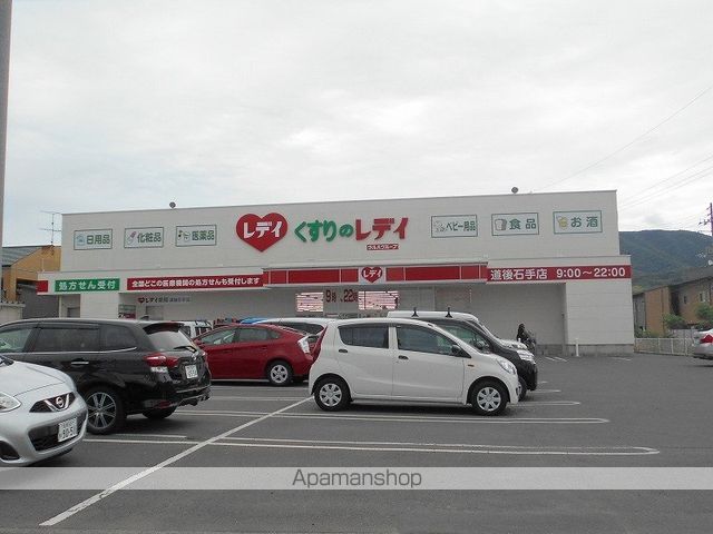 ドラックストア　くすりのレデイ　道後石手店（ドラッグストア）まで734m
