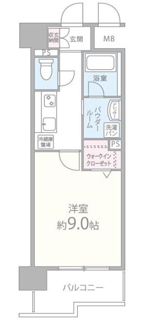 グランドゥール敷津の間取り写真