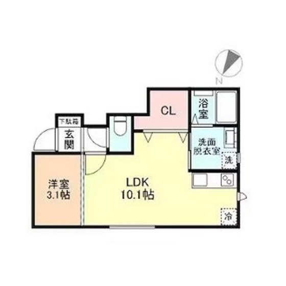 EVERPLACE東新庄IIの間取り写真
