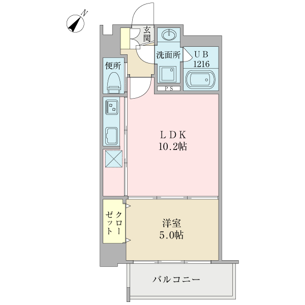 MOFURIEの間取り写真