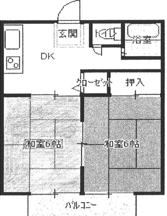 サンシティ上堂Iの間取り