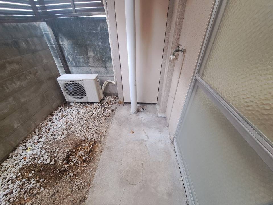 洗面設備　洗濯機置場