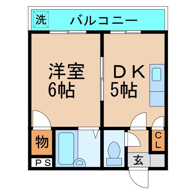 アベニュー塩上の間取り