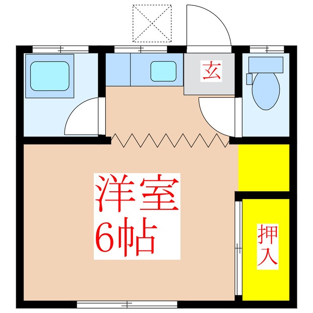 ゴールドハイツ　IIの間取り