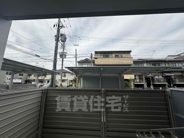 【京都市南区八条源町のマンションの眺望】