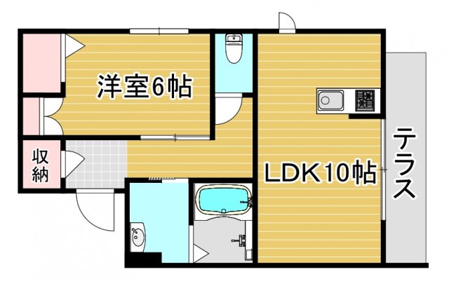 シャーメゾンボナールの間取り