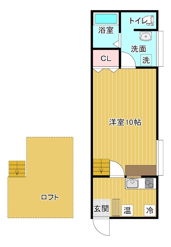 クエストMの間取り