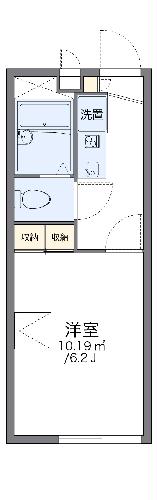 レオパレス唐ヶ原の間取り