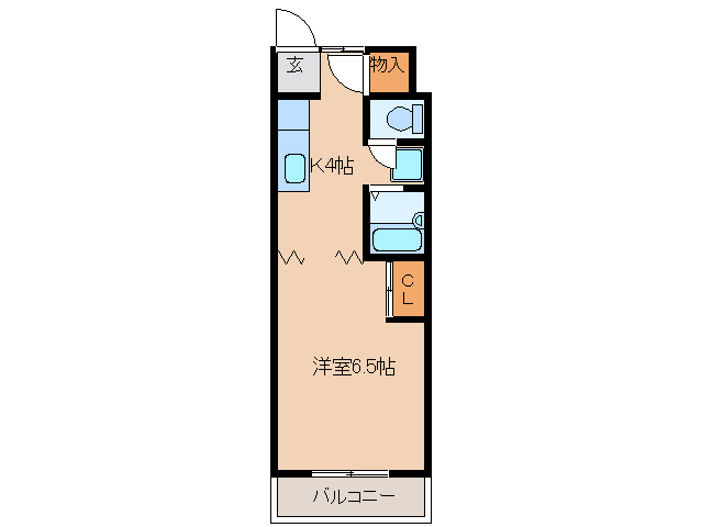 津市藤方のマンションの間取り