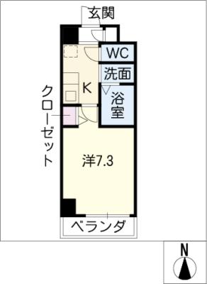 リビエ亀島の間取り