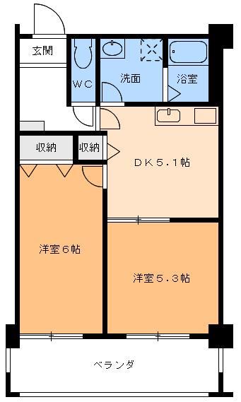 Ｍｉｎｅ古三津の間取り