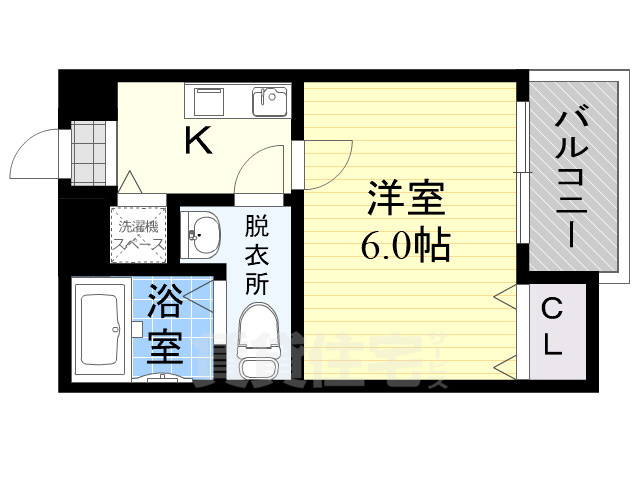 コンフォート神崎川の間取り