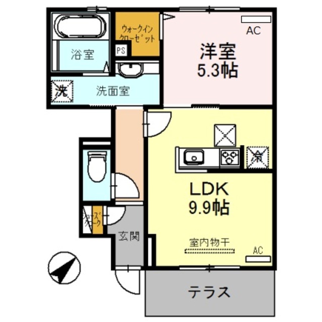 ウノアルボルの間取り