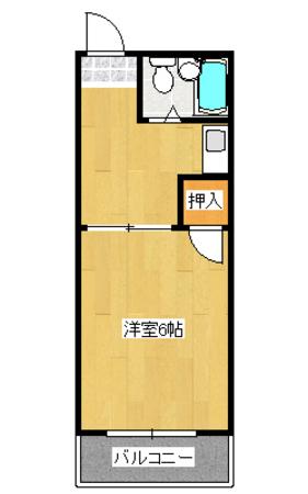 高松市国分寺町国分のマンションの間取り