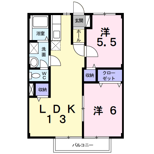 パンプハウスの間取り