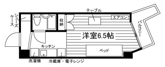 スチューデントプラザ大和の間取り