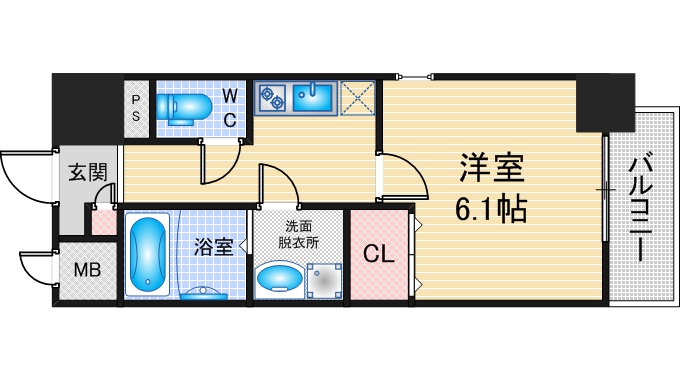 スカイホースの間取り