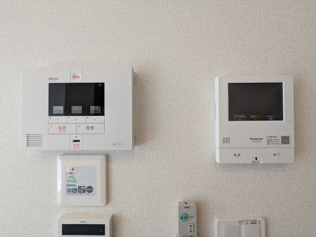 【白石市西益岡町のアパートのセキュリティ】