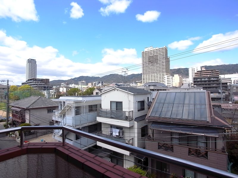 【神戸市東灘区住吉宮町のマンションの眺望】