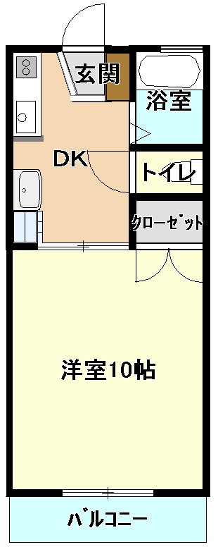 クリスタルカーサIの間取り