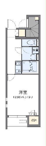 クレイノ西大寺の間取り