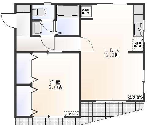 ペンシオーネＳＥの間取り