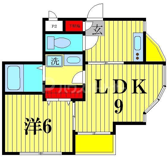 コンフォートの間取り