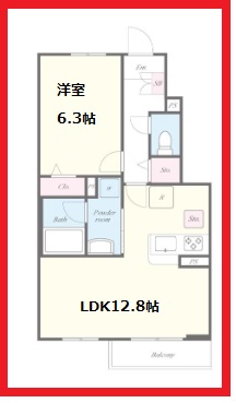 さくらスレーヌの間取り