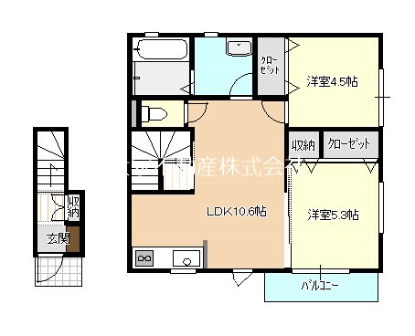 ensembleの間取り