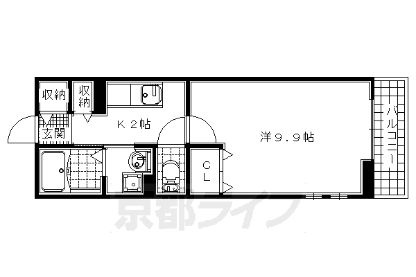 カーサ　デル　ソルの間取り