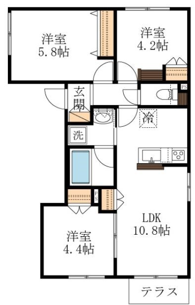 Ｌｕｋｅ浜田山の間取り