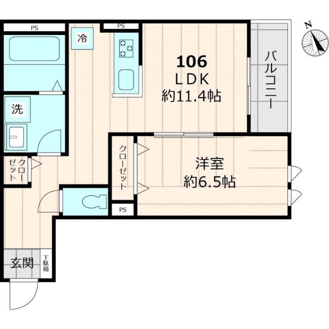 ユアメゾン船堀Ｋの間取り