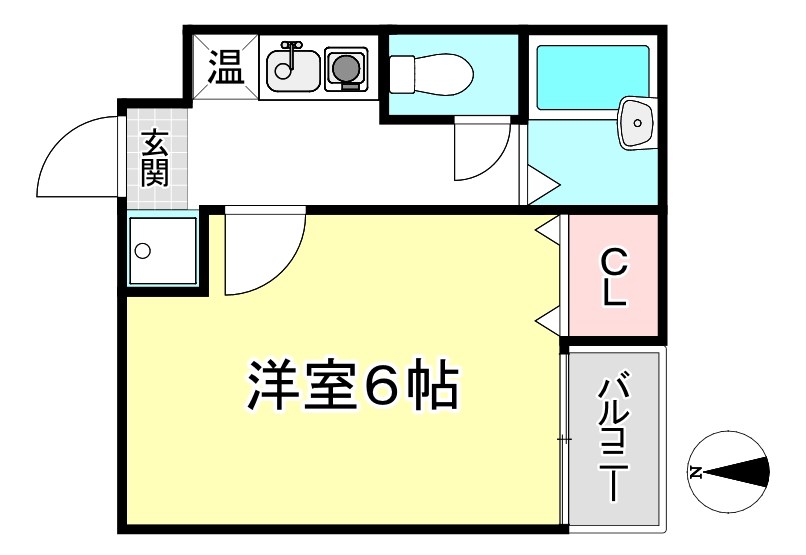 パルティール藤の間取り