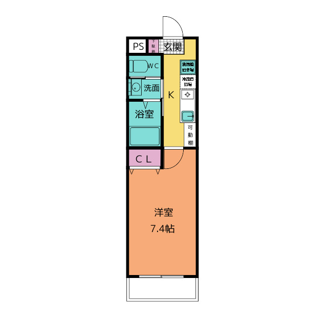 Ａ・Ｃｉｔｙ清須桃栄の間取り