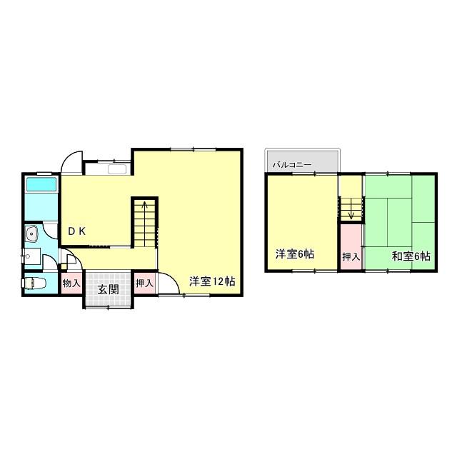 【平津戸建の間取り】